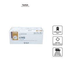 Tsumura Nyoshinsan 67 - Thực Phẩm Chức Năng Hỗ Trợ Điều Hòa Kinh Nguyệt, Giảm Đau Bụng Kinh và Mệt Mỏi, Hộp 42 Gói