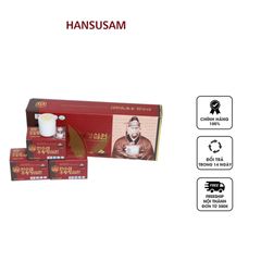 An Cung Ngưu Hoàng Hansusam Hàn Quốc - Hỗ Trợ Tim Mạch, Tăng Đề Kháng & Giảm Mệt Mỏi - Hộp 5 Viên Dược Thảo Quý