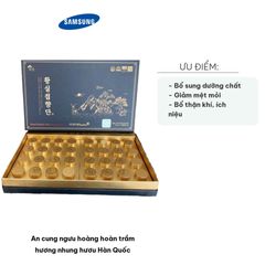 An Cung Ngưu Hoàng Hoàn Trầm Hương Nhung Hươu Hàn Quốc - Hộp 32 Viên Bổ Sung Sức Khỏe Từ Royal Family Chim Hyang Dan