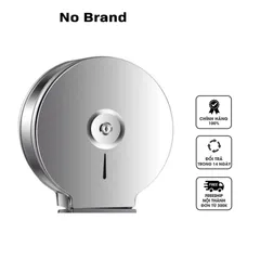 Hộp Đựng Giấy Vệ Sinh Inox Cuộn Lớn Gắn Tường - Thiết Kế Sang Trọng, Chống Va Đập, Dễ Dàng Sử Dụng, Phù Hợp Nhà Hàng, Khách Sạn