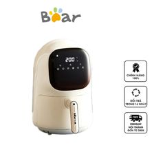 Nồi Chiên Không Dầu 3.6L Bear QZG-E12K5 - Công Suất 1200W, Bảng Điều Khiển Cảm Ứng, Chiến Thức Ăn Không Dầu Lành Mạnh