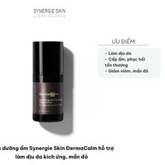 Kem Dưỡng Ẩm Synergie Skin DermaCalm 50ml - Hỗ Trợ Làm Dịu Da Kích Ứng, Mẩn Đỏ, Giảm Ngứa Cho Da Nhạy Cảm