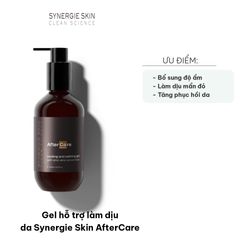 Gel Hỗ Trợ Làm Dịu Da Synergie Skin AfterCare 200ml - Phục Hồi Da Bị Tổn Thương, Cháy Nắng, Laser, Tẩy Lông