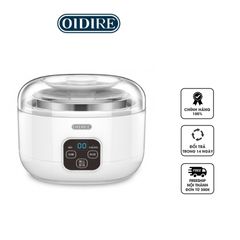 Máy làm sữa chua OIDIRE ODI-SA13 tự động, thiết kế sang trọng kèm 4 cốc sứ - Làm sữa chua lên men tự nhiên chỉ 8-10 tiếng