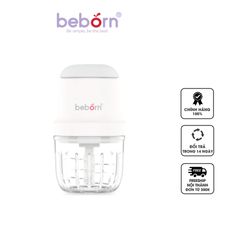 Máy Xay Thức Ăn Dặm Đa Năng Beborn FG01 - Lưỡi Dao Sắc Bén, Thiết Kế Nhỏ Gọn, Dễ Dàng Sử Dụng cho Bé