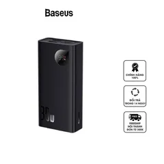 Sạc Dự Phòng Baseus Adaman2 10000mAh Sạc Nhanh 30W Với Màn Hình Digital - Phụ Kiện Điện Tử Đáng Tin Cậy Cho Laptop & Điện Thoại