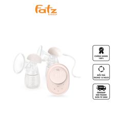 Máy Hút Sữa Điện Đôi Fatzbaby Symbio 2 FB1142RH - 3 Chế Độ Hút Mát Xa, Hút Sữa, Hút Kiệt, 9 Lực Hút, Pin 2200mAh, Tiện Lợi Cho Mẹ