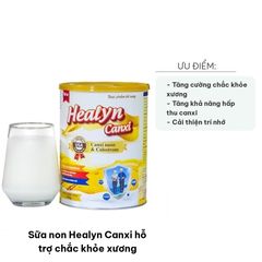 Sữa Non Healyn Canxi 900g - Hỗ Trợ Chắc Khỏe Xương, Tăng Cường Hấp Thụ Canxi, Dinh Dưỡng Thiên Nhiên, Giảm Nguy Cơ Thoái Hóa