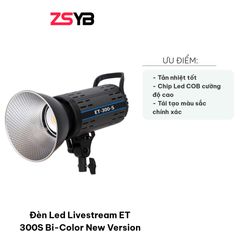 Đèn LED Livestream ET 300S Bi-Color Mới - Chỉnh Cường Độ & Màu Sắc, Chất Lượng Hình Ảnh Cao, Phụ Kiện Chụp Ảnh & Livestream