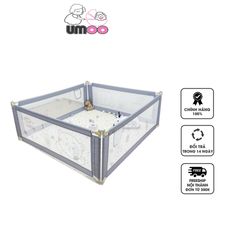 Thanh Chắn Giường Họa Tiết Gấu Umoo UM-0815 - Khung Kim Loại Chắc Chắn, Dễ Dàng Lắp Đặt, Bảo Vệ An Toàn Cho Bé