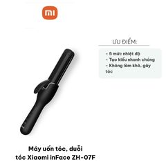 Máy Uốn Tóc, Duỗi Tóc Đa Năng Xiaomi inFace ZH-07F - 5 Mức Nhiệt Độ, Tạo Kiểu Dễ Dàng Nhanh Chóng, An Toàn