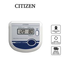 Máy đo huyết áp bắp tay Citizen CH-452AC - Thiết bị y tế chính xác, màn hình LCD lớn, lưu trữ 60 kết quả, tiện lợi cho gia đình