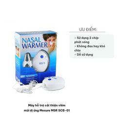 Máy Hỗ Trợ Cải Thiện Viêm Mũi Dị Ứng Mesure MSR SCB-01 - Thiết Bị Y Tế Hiện Đại, Chống Ngạt Mũi, Giảm Ngứa và Chảy Nước Mũi