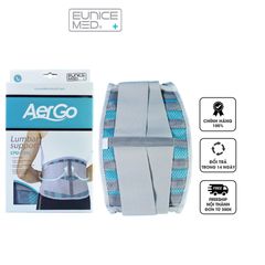 Đai Lưng Hỗ Trợ Cột Sống Eunice Med Aergo CPO-7202 - Giúp Giảm Đau Lưng, Thoải Mái Và Tùy Chỉnh Kích Thước S, M, L, XL