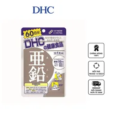 Viên uống DHC Zinc Nhật Bản hỗ trợ bổ sung kẽm