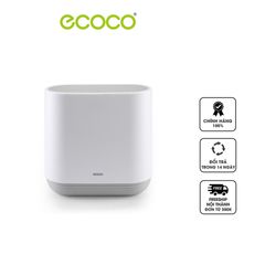 Thùng rác Ecoco E1906 10L - Thiết kế nhỏ gọn, chất liệu nhựa ABS cao cấp, phù hợp dùng cho nhà ở và văn phòng, dễ vệ sinh.
