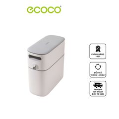 Thùng rác Ecoco E2244 12L - Thiết kế thông minh, nhấn mở tiện lợi cho nhà bếp, phòng tắm và văn phòng - Chất liệu nhựa ABS cao cấp
