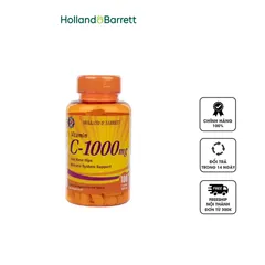 Viên uống Holland & Barrett Vitamin C 1000mg
