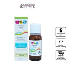 Men vi sinh Pediakid Colicillus Bébé dạng giọt cho trẻ sơ sinh - Hỗ trợ tiêu hóa, bổ sung lợi khuẩn, tăng cường hấp thu dinh dưỡng