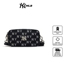 Túi đeo chéo MLB Classic Monogram Jacquard New York Yankees 3ACRS014N-50BKS màu đen