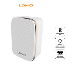 Củ Sạc LDNIO A3304 3 Cổng USB - Sạc Nhanh 5V/3.4A Có Đèn LED và Thiết Kế Gập Tiện Dụng cho Điện Thoại và Máy Tính Bảng