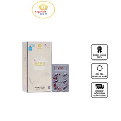 Viên uống thiên sâm trứng cá tầm Hwalgiryeoksam Hàn Quốc - Bổ sung sức khỏe, cải thiện sinh lực và trẻ hóa làn da, hộp 180 viên