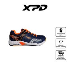 Giày chơi cầu lông thể thao nam XPD 855 Navy-Orange