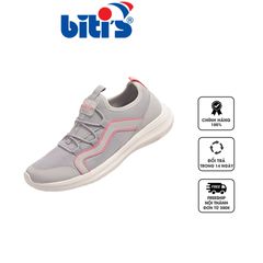 Giày thể thao cho bé gái Biti's BSG001100 màu xám