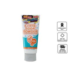 Sữa Rửa Mặt Đất Sét Clay & Soda Powder Cho Da Dầu Mụn - Làm Sạch Sâu, Ngăn Ngừa Mụn, Thoáng Mát, Sáng Mịn 170g