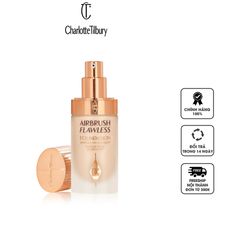 Kem Nền Charlotte Tilbury Airbrush Flawless Foundation - Che Phủ Tối Ưu, Lớp Nền Mịn Rạng Ngời Tự Nhiên, 30ml
