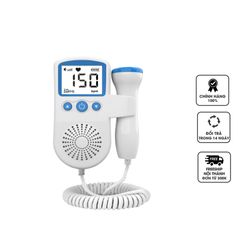Máy Đo Nhịp Tim Thai Cá Nhân Doppler DN50 - Nghe Tim Thai Từ Tuần Thứ 16, Thiết Bị Chăm Sóc Sức Khỏe Hiện Đại