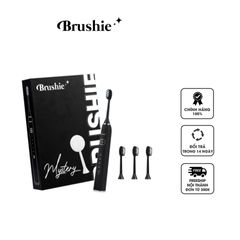 Combo Bàn Chải Điện Brushie Ultra - 5 Chế Độ, 3 Đầu Bàn Chải Thay Thế - Làm Sạch Nhanh Chóng, Hỗ Trợ Răng Nhạy Cảm