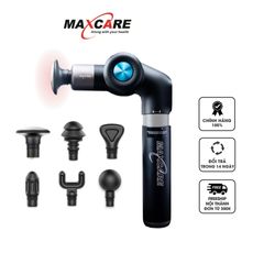 Máy Massage Cầm Tay Maxcare Max638Pro - Thiết kế Gọn Nhẹ Kèm 6 Đầu Massage Chuyên Nghiệp, Tốc độ Điều Chỉnh 1200-3200RPM
