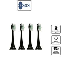 Set 04 Đầu Bàn Chải Thay Thế Bàn Chải Điện Kachi Sonic MK309A - Lông Mềm, Dễ Lắp Đặt, Sạch Sẽ Răng Miệng Hàng Ngày