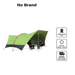 Lều Cắm Trại Mái Vòm Tán Hở Không Đáy 6x3.8m - Lều Du Lịch Không Gian Rộng Chống Nắng Mưa, Phụ Kiện Kèm Theo