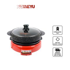 Nồi Lẩu Nướng Điện Well Cook Taeyu TC-N9200G - Điều Chỉnh Nhiệt Độ 100-200°C, Dung Tích 3L, Chống Dính, Nấu Nướng Đa Dạng