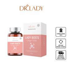Viên uống Lady Boss hỗ trợ nội tiết tố nữ - Cải thiện sức khỏe sinh lý, làm trắng da, giảm tàn nhang, chất lượng cao từ Dr.Lady