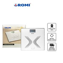 Cân sức khỏe điện tử Oromi EB9373 - Hiện đại, chịu tải 150kg, độ chính xác cao, theo dõi sức khỏe tiện lợi tại nhà