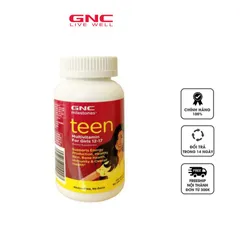 Teen Multivitamin For Girls 12-17 GNC milestones 120 viên