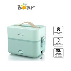 Hộp Nấu Cơm Điện 2 Tầng Bear DFH-B12E1 - Dung Tích 1.2L, Thiết Kế Gọn Nhẹ, Nấu Ăn Tiện Lợi, Hâm Nóng Đồ Ăn Khi Đi Làm, Đi Chơi