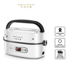 Hộp cơm điện hẹn giờ Life Element F27 - Nấu cơm, hấp, luộc, hâm nóng nhanh chỉ mất 10-15 phút, phù hợp cho văn phòng và du lịch.