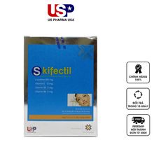 Viên Uống Làm Đẹp Da Skifectil - Hỗ Trợ Giảm Nhăn, Nám Sạm Da, Tăng Cường Sáng Da - Hộp 60 Viên Chất Lượng Mỹ