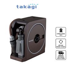 Bộ Vòi Tưới Cây 20m Takagi Nano Next RM1220BR - 4 Chế Độ Tưới Linh Hoạt, Vòi Chống Rêu Mốc và Thiết Kế Tiện Dụng
