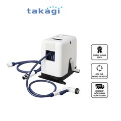 Bộ vòi tưới cây 20m Takagi Boxy Twister RC220TNB - Thiết bị tưới đa năng 4 chế độ phun hiệu quả cho làm vườn và cây cảnh
