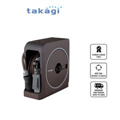 Bộ vòi tưới cây 15m Takagi RM1215BR - Gấp gọn 4 chế độ phun linh hoạt, chất liệu cao cấp bền bỉ, dễ sử dụng cho sân vườn