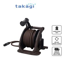 Bộ Vòi Tưới Sân Vườn Takagi R330TBR Dài 30m - Chống Rối, 4 Chế Độ Phun, Nhựa PP Cao Cấp Chống UV - Thiết Bị Tưới Nước Tiện Lợi