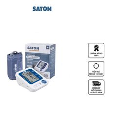 Máy Đo Huyết Áp Tự Động Bắp Tay Saton BSX516 - Công Nghệ Đo Chính Xác, Lưu 99 Kết Quả, Thiết Kế Dễ Sử Dụng Cho Người Cao Tuổi