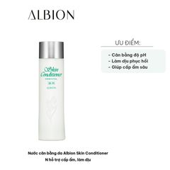 Nước Cân Bằng Da Albion Skin Conditioner N - Toner Cấp Ẩm Làm Dịu Da, Phục Hồi Da ửng Đỏ, Dưỡng Da Tự Nhiên 330ml