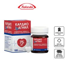 Viên uống Cardiomagnet - Hỗ trợ sức khỏe tim mạch, cải thiện tuần hoàn máu và giảm nguy cơ bệnh lý tim mạch - 100 viên chính hãng từ Takeda