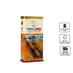 Hồng Sâm Củ Khô Achimmadang Hàn Quốc 300g - Hộp Thiếc Cao Cấp, Hỗ Trợ Sức Khỏe, Giảm Căng Thẳng, Tinh Thần Tỉnh Táo